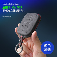 �m������iCAR V23/iCAR V27Alcantara��ëƤ���w耳װ��b��o��