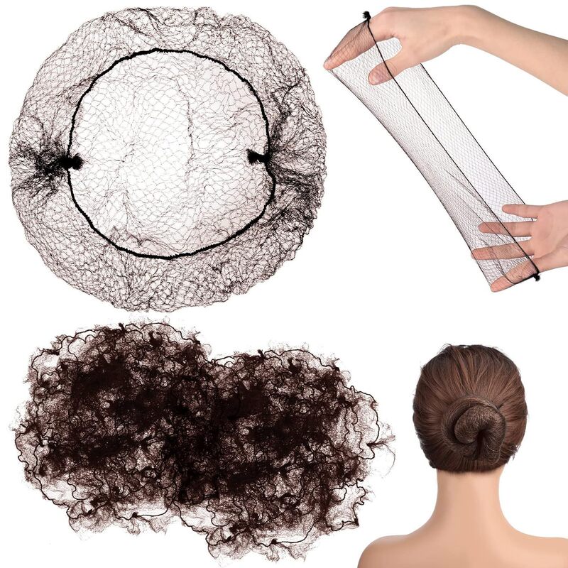 ヘアディスペンサー、ダンスネットバッグ、ボールヘッド、スチュワーデスヘッド、フラワーヘアディスペンサー、インビジブルヘアネットウィッグ、使い捨てヘアバッグ|undefined