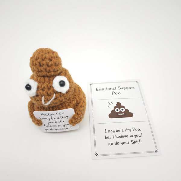 Brown poop + big card