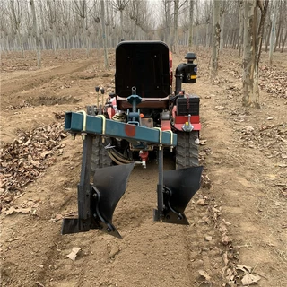 多功能履带式微耕机硬土打地耕地机柴油四驱小型农用旋耕翻土机
