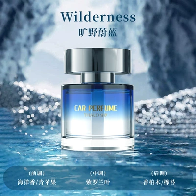 Gulong car aromatherapy car perfume car lasting fragrance car odor removal 2024 new high-end ornaments (Car Perfume Aromatherapy) - interstellar-wilderness-azure