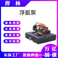 捍林大流量排水排涝自吸泵应急救火汽油船用消防泵水上消防浮艇泵