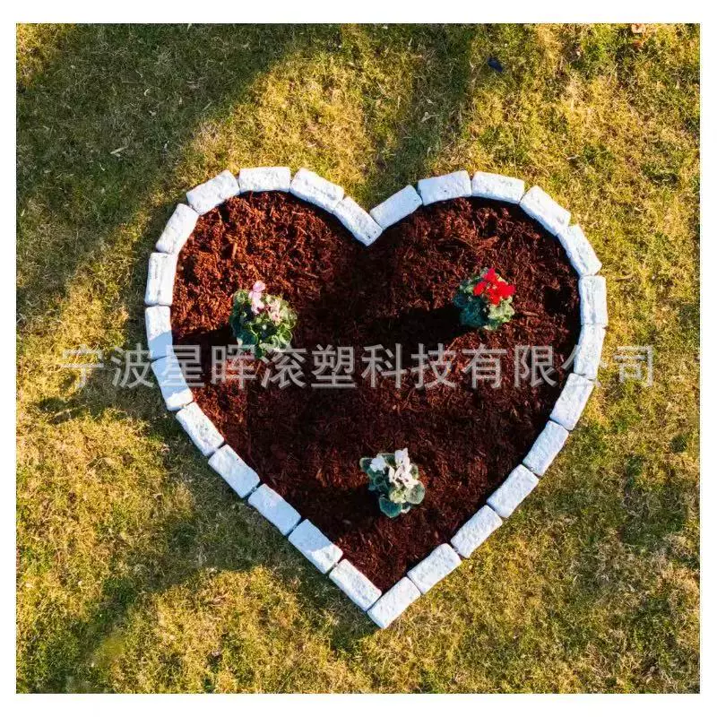 Пластиковый имитационный каменный забор не исчезает и не трескается