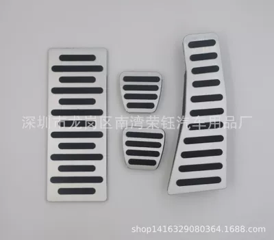 Generation Civic, Civic Aluminum | Dekorativ pedal başlıqları - silver-manual-four-piece-set