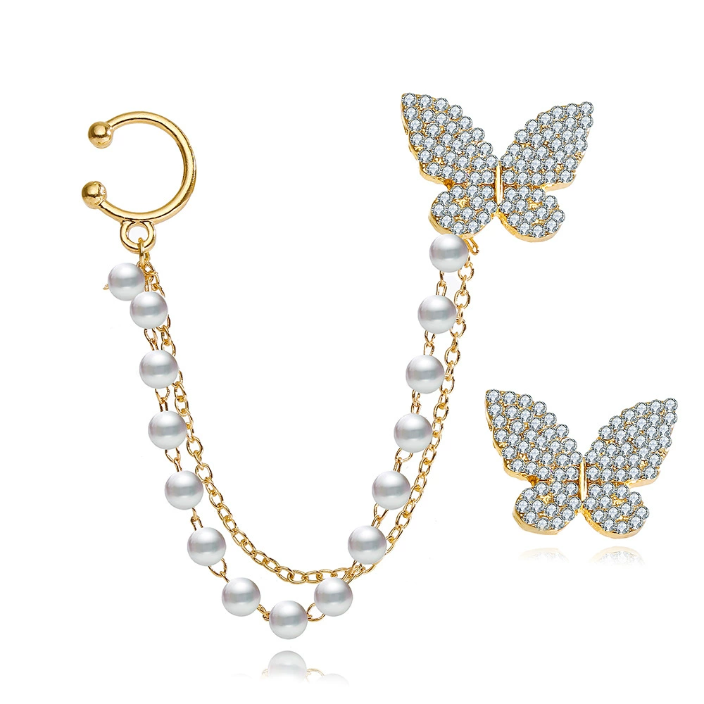 Творческие серьги-ушёлочки, пирсинг, дизайнерские серьги, Aliexpress
