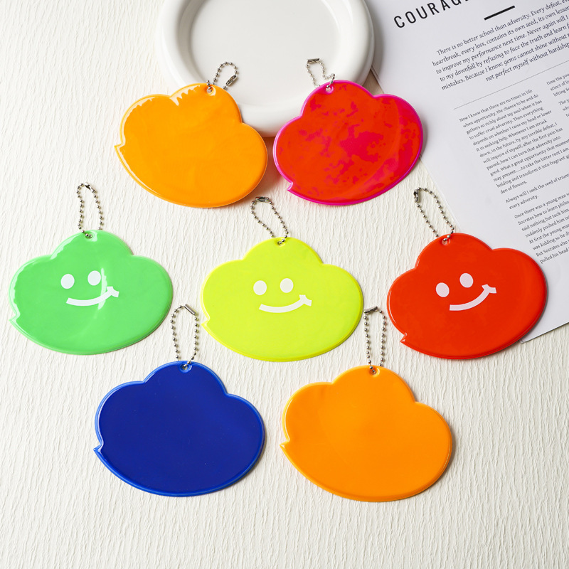 Pvc Reflective School Bag Pendant Keychain Mobile Phone Chain Safe Cute Lightweight Color Judy Zootopia Pendant