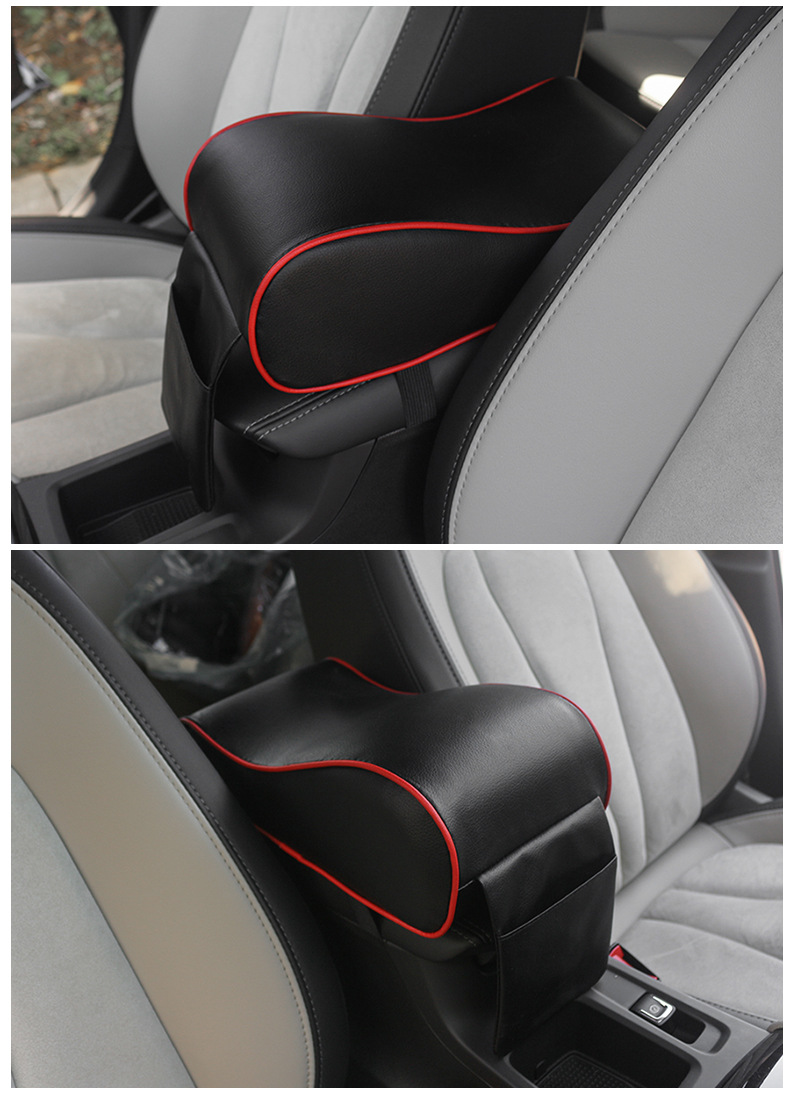 Car Armrest Box Heightening Pad, Car Central Armrest Memory Foam Elbow Rest, Multifunctional Car Armrest Box Pad Heightening