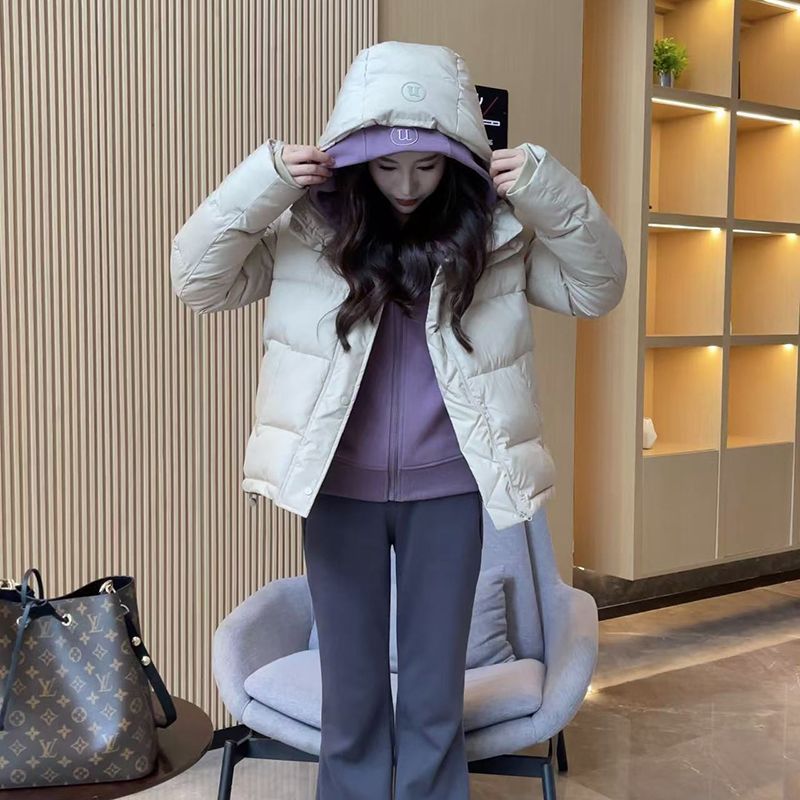 2024冬季新款女士高级感时尚气质加厚羽绒棉服洋气短款面包服外套