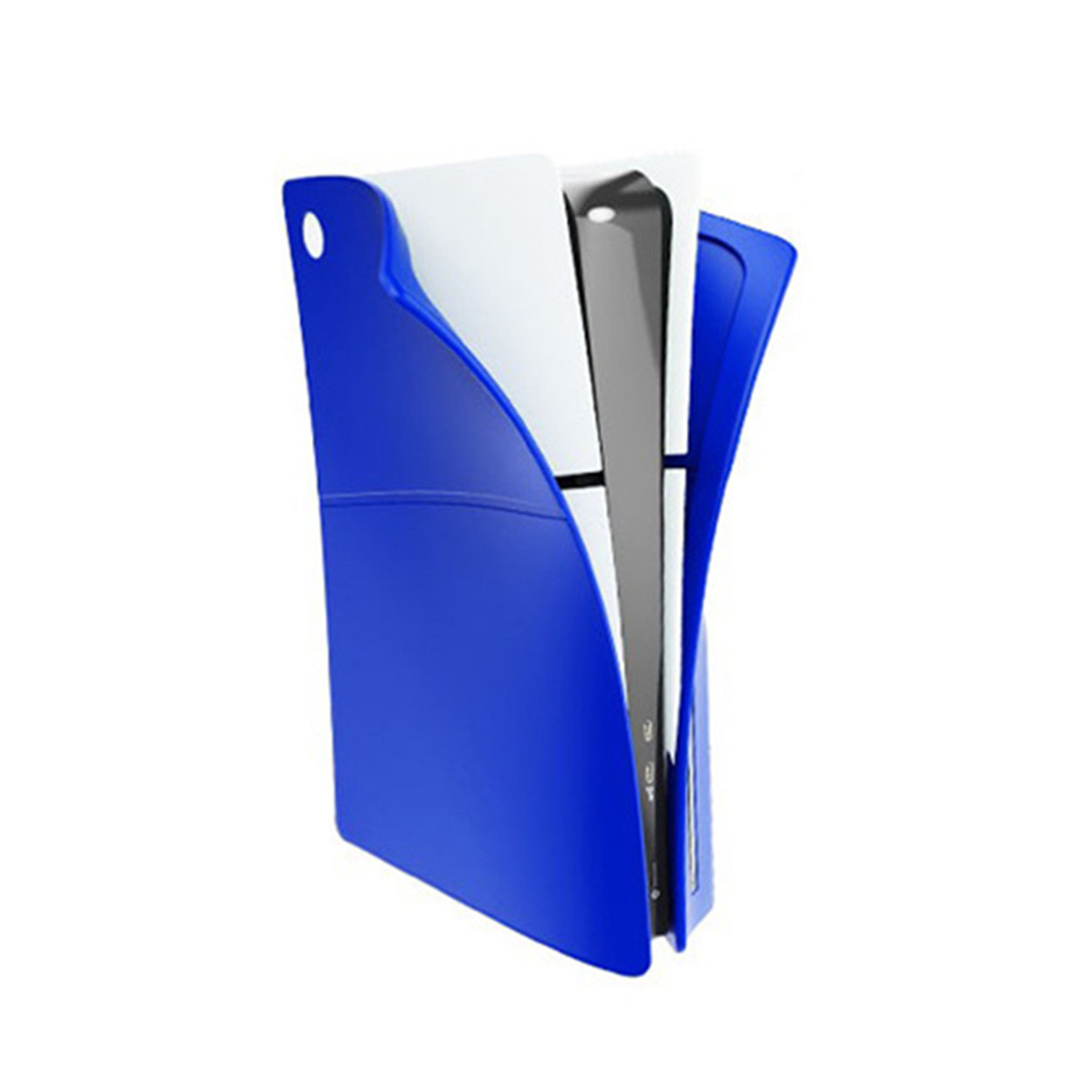 PS5 Slim host funda de silicona delgada cubierta de la superficie de la máquina delgada cubierta protectora Slim host Shell cubierta protectora de silicona