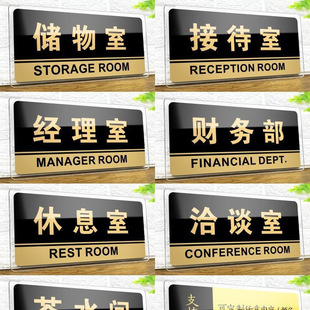 Acrylic Sign for the Duty Room, Company, Unit, Department, Warm Reminder Sign, Wall Sticker Slogan