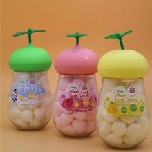 唐滋滋蛋白绿叶萌糖罐装儿童休闲零食糖果食品批发婴童糖果玩具