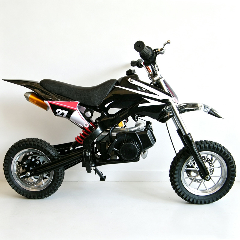49Cc Two-Stroke Children's Mini High-Performance Two-Wheeled Off-Road Mountain Motorcycle Manufacturer's Supply for Cross-Border E-Commerce