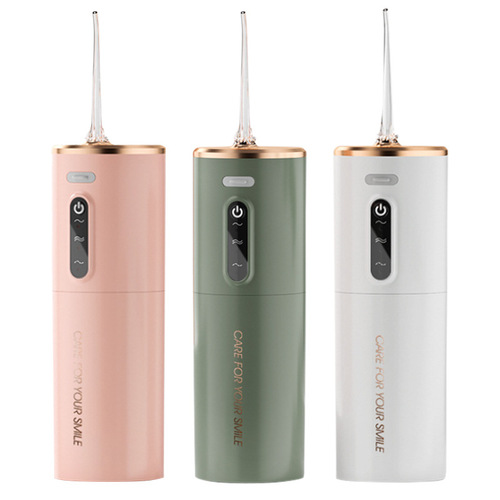 Household oral teeth cleaning and irrigation device, interdental cleaner, orthodontic water flosser, portable electric dental rinser