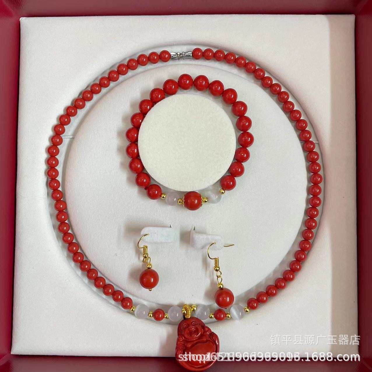 (붉은 모래) 신나 바 부처 3 종 세트