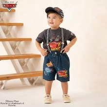 2025年夏季新款日系背带裤儿童薄软牛仔裤＋透气宽松儿童T恤