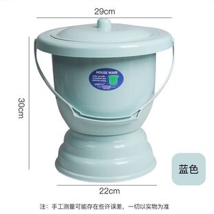 Portable Urinal Household Heavy-Duty Plastic Satchel Kidsren's Pregnant Women's Urine Bucket Toilet Spittoon Chamber Pot Urine Pot