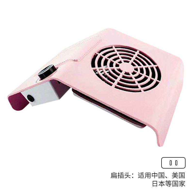 Aspiradora de uñas aspiradora de doble ventilador de escritorio de 80W aspiradora de polvo de uñas de alta potencia máquina de uñas transfronteriza