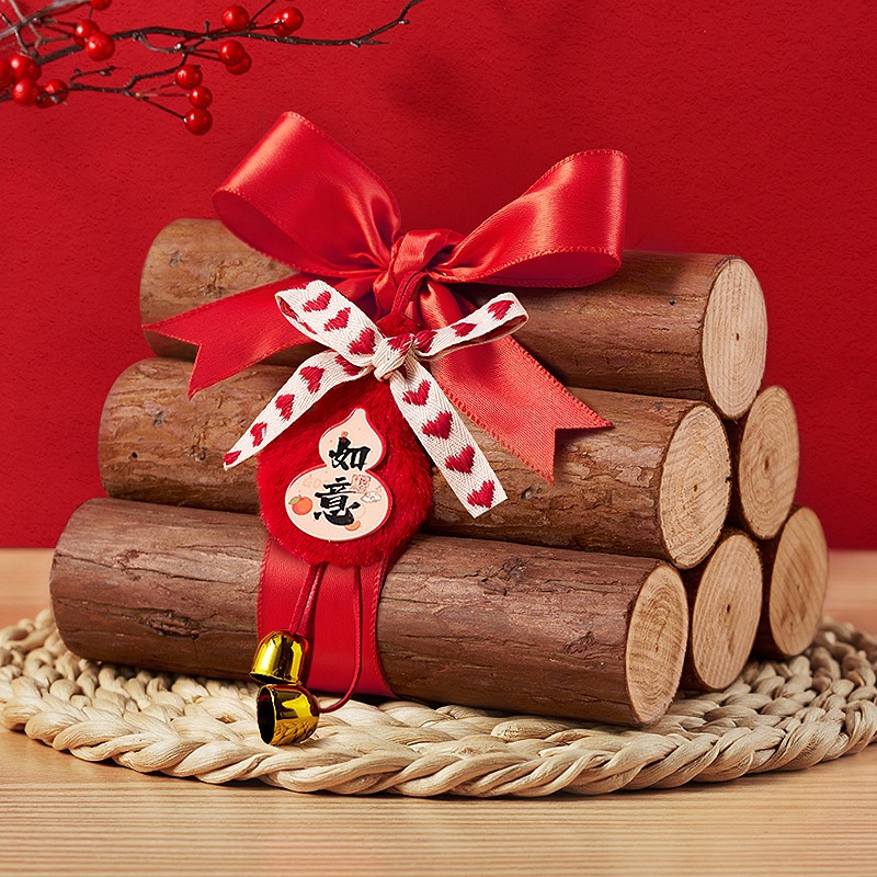 Decoración de la casa nueva, regalos de la casa, suministros de ceremonia de mudanza de nueva casa, leña, adornos de leña image 8