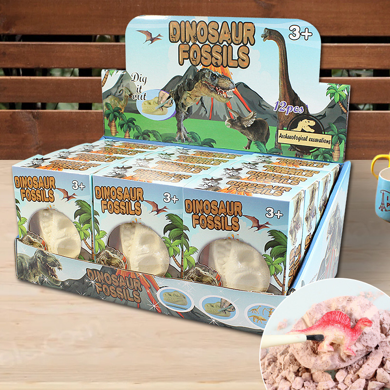 DIY Educational Dinosaur Bone Fossil Excavation Toy Simulation Wholesale Gift for Kindergarten Toys Cross-border