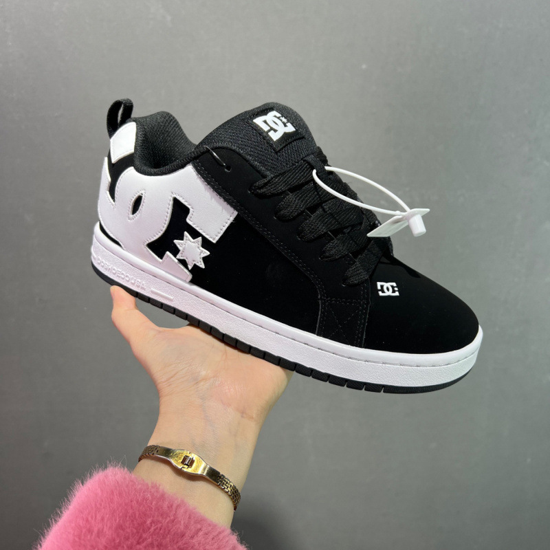 跨境DC Shoes板鞋男女欧美风外贸大码休闲运动鞋宽版牛皮通勤潮鞋|undefined