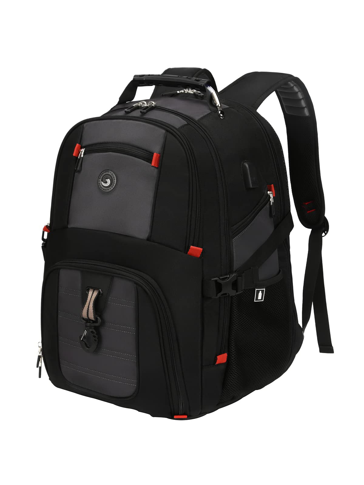 Mochila de negocios ligera Grupo de viaje general Mochila portátil Mochila cargada Mochila para hombres Mochila