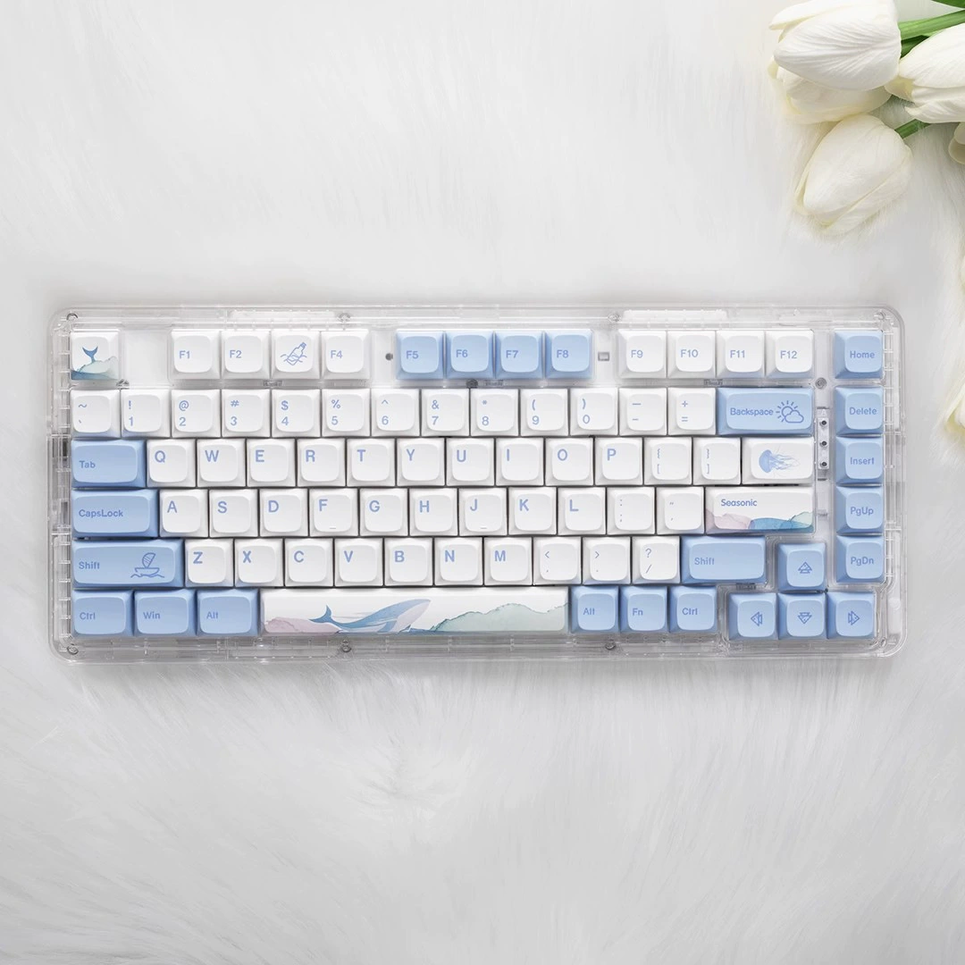 Хайюнь Клавиша XDA Высокий PBT материал пятисторонняя термопечать механическая клавиатура Cross-Satellite осевой универсальный