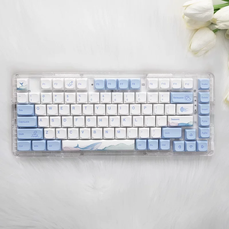 Хайюнь Клавиша XDA Высокий PBT материал пятисторонняя термопечать механическая клавиатура Cross-Satellite осевой универсальный