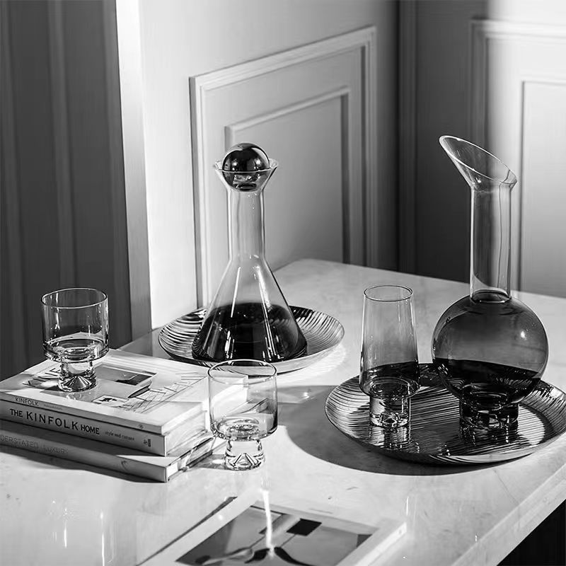 Glass spherical acrylic decorations for living room for hotel