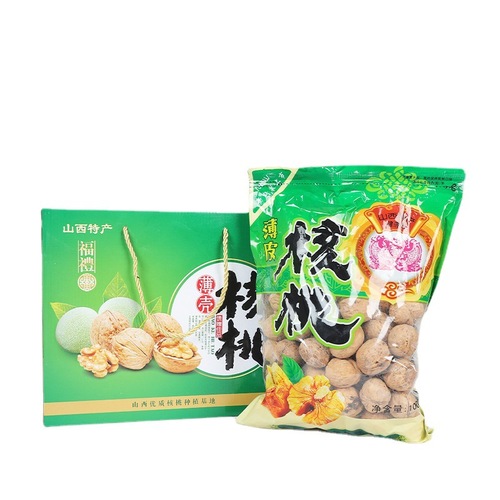 New Paper Shell Walnuts Bulk Wholesaler Shanxi Specialty Extra-Dry Fruits Thin Shell Walnuts Gift Box