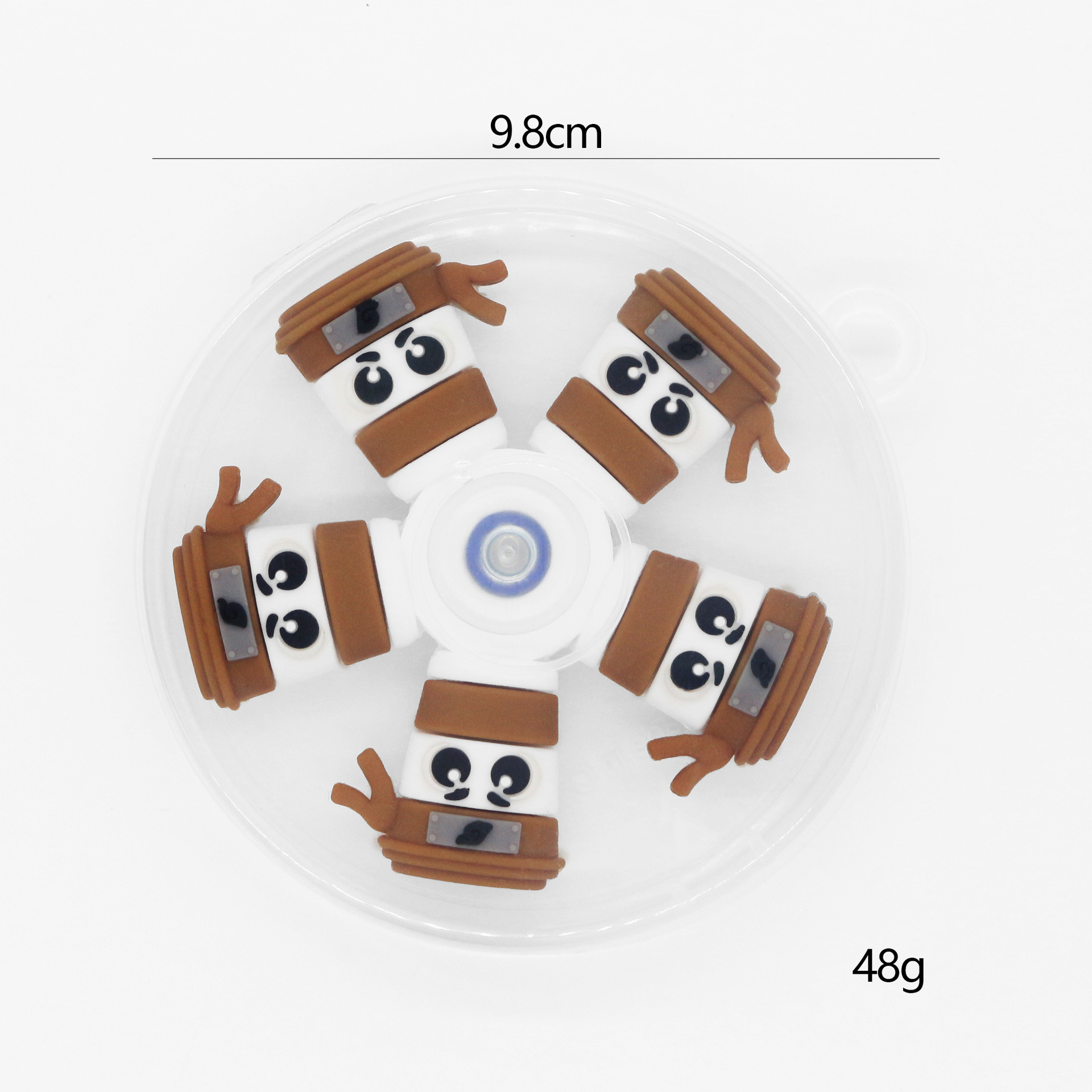 American Shanhaijing nueva punta de dedo de pingüino giroscopio pvc giroscopio giroscopio palo de madera hombre descompresión juguetes venta directa de fábrica