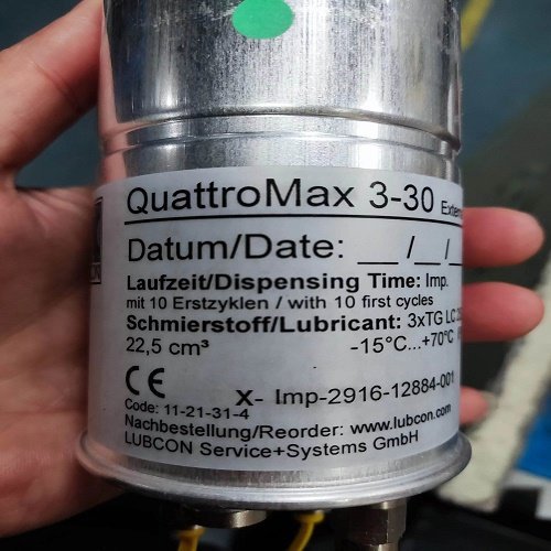 德国LUBCON QuattroMax 3-30系列自动润滑系统 注油泵