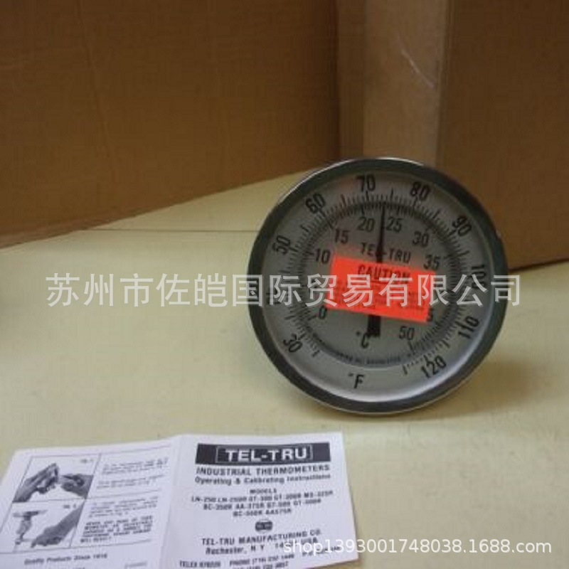 美国TEL-TRU品牌LN-250型号双金属温度计 通过CSA和CE认证仪表