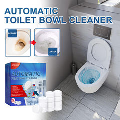 Jaysuing Clean Tablets Household Toilet Bowl Deodorizing Stain Remover Magic Descaler Deodorizing Cleaning Effervescent Tablets