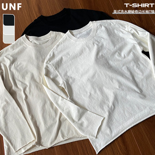 UNF�B����Tee��߅�ƉĴ���L�伃ɫ������ʽvintage�A�I�L��T����