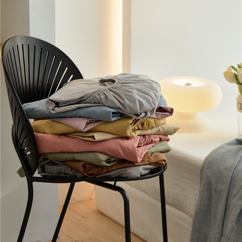 Pure Cotton Fitted Sheet, All-Cotton Dustproof Bed Cover, Mattress Protector, Bed Sheet, Bed Cover, Fitted Sheet Style, Pure Cotton Brushed Fabric