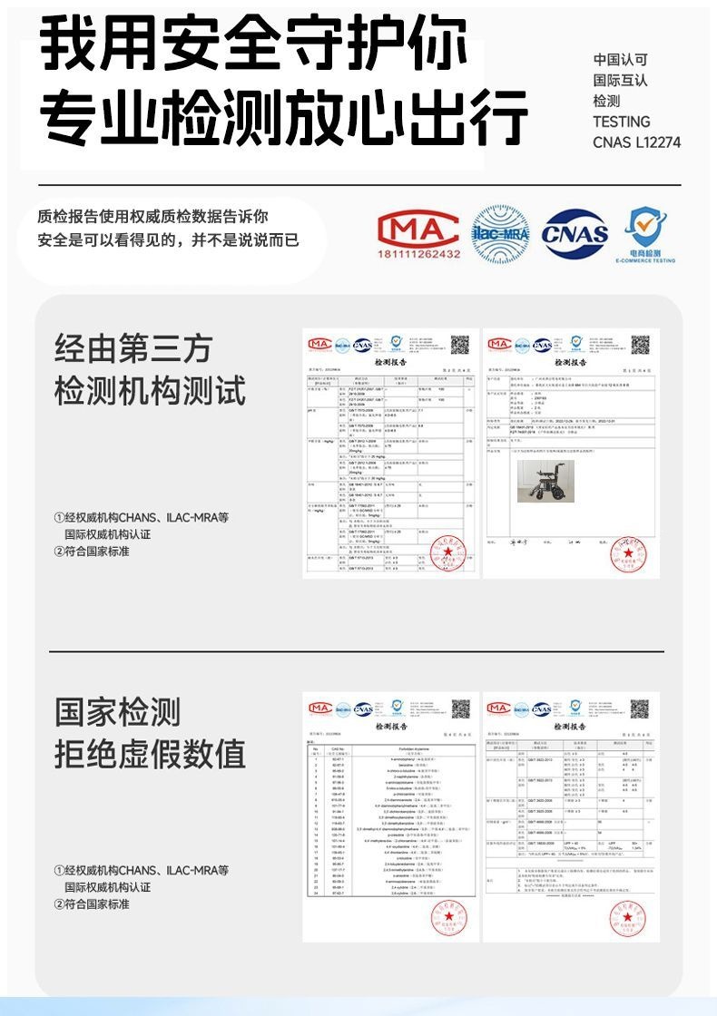 Senli Fully Automatic Intelligent Electric Wheelchair for Elderly and Disabled People, Foldable Lightweight Four-Wheel Mobility Scooter