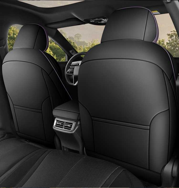 BYD Qin MAX DMI/EV car seat covers, full-coverage seat cushions with perforated leather, suitable for all seasons