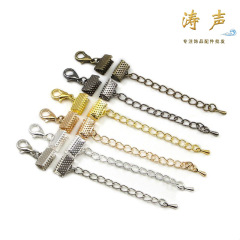 Diy手作りアクセサリーのロブスターバックル延長チェーンの尾のチェーンの小さい水滴のロープのクリップは馬の子を掛けて現物を挟みます。