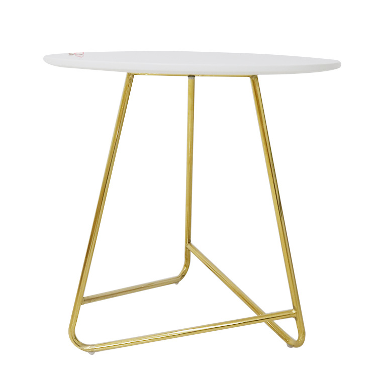 Amazon exporta mesa de té de lujo ligera sala de estar simple mesa de café casa pegatinas de vidrio mesa de café
