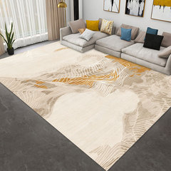 Wabi-sabi style Japanese carpet living room imitation cashmere high-end carpet light luxury full-cover home bedroom living room floor mat