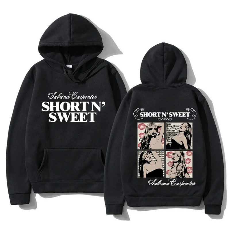 Сабрина Карпентер-Судадра Корта con Hoodie Кросс-граничный свитер