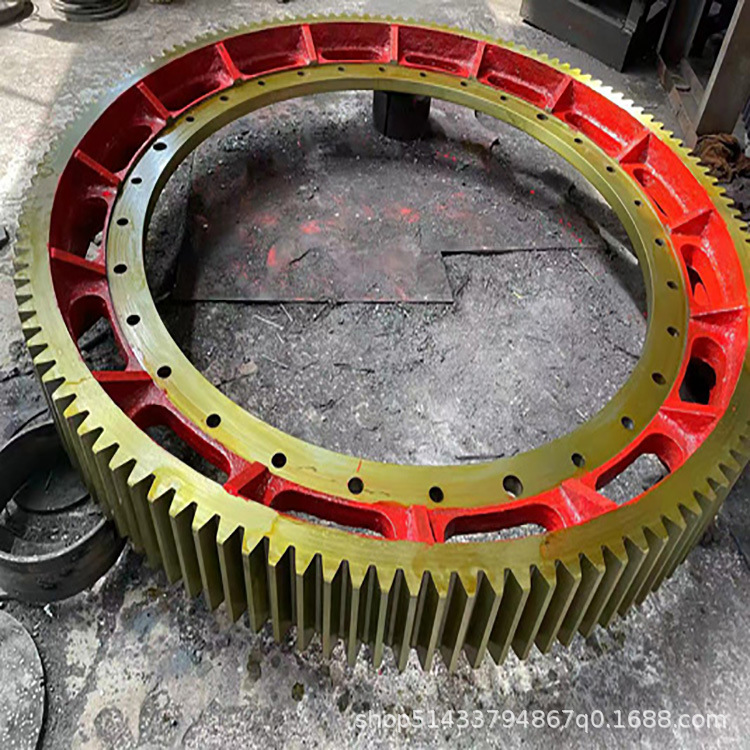展鹏机械大齿轮生产齿圈，不锈钢内齿碳钢耐磨，精密非标齿轮链轮
