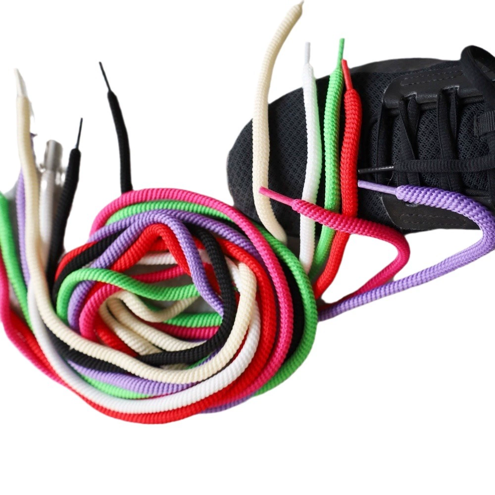 Шнурки толщиной 7 мм для молодых мужчин и женщин, обувь для большой доски для хлеба, обувь Torre, специальная толстая Круглая Белая обувь, шнурки, Новинка