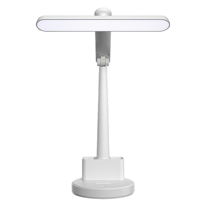 Lámpara de escritorio con protección ocular para aprendizaje de estudiantes, led transfronterizo, creativo, para dormitorio, lectura, portalápices, luz nocturna