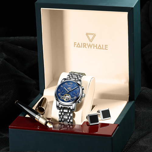 Mark Huafei watch men's mechanical watch high-end mechanical watch tourbillon hollow men's watch luxury watch