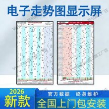 新款彩票站电子走势图显示屏体彩大乐透竞彩福彩双色球快8分布图
