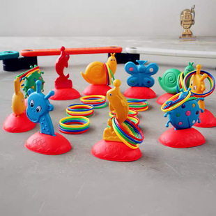 Animal Ring Kindergarten Children's Feeling Training Sports Cartoon Animal Ring Throwing Toys