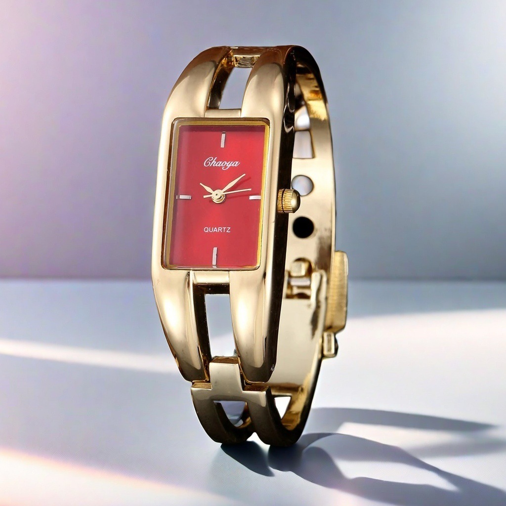 Alloy Strap Material Vintage Style Classic Style Rectangle Jewelry Buckle Alloy Strap Quartz Watch