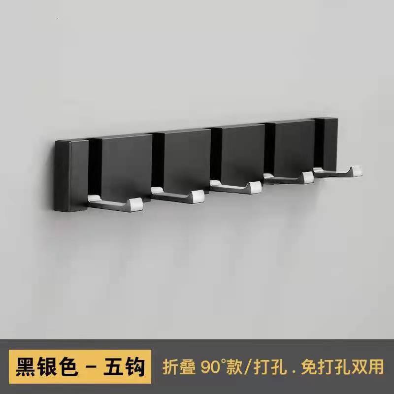 Gancho invisible creativo luz del hogar gancho de lujo perforador-puerta libre gancho oculto puerta de entrada gancho plegable