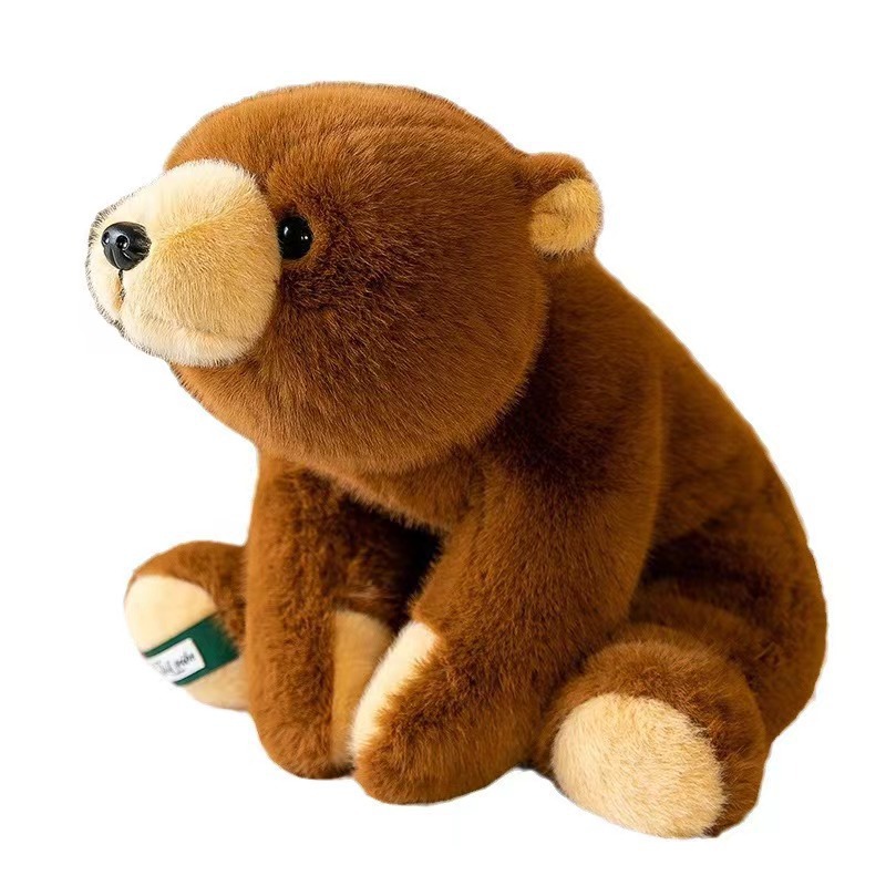 Muñecas tribales de peluche panda simulación de muñecas osos marrones osos polares almohada regalo de vacaciones de novia